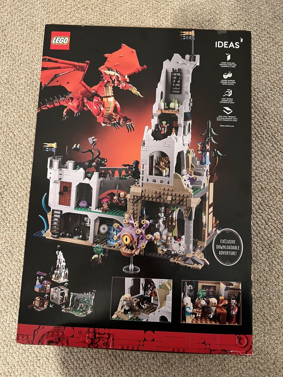 Dungeons and dragons lego set