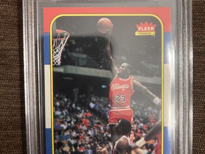 Michael Jordan Fleer Rookie Card