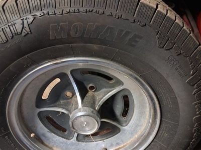 4 new never drove on235/75/15 tires