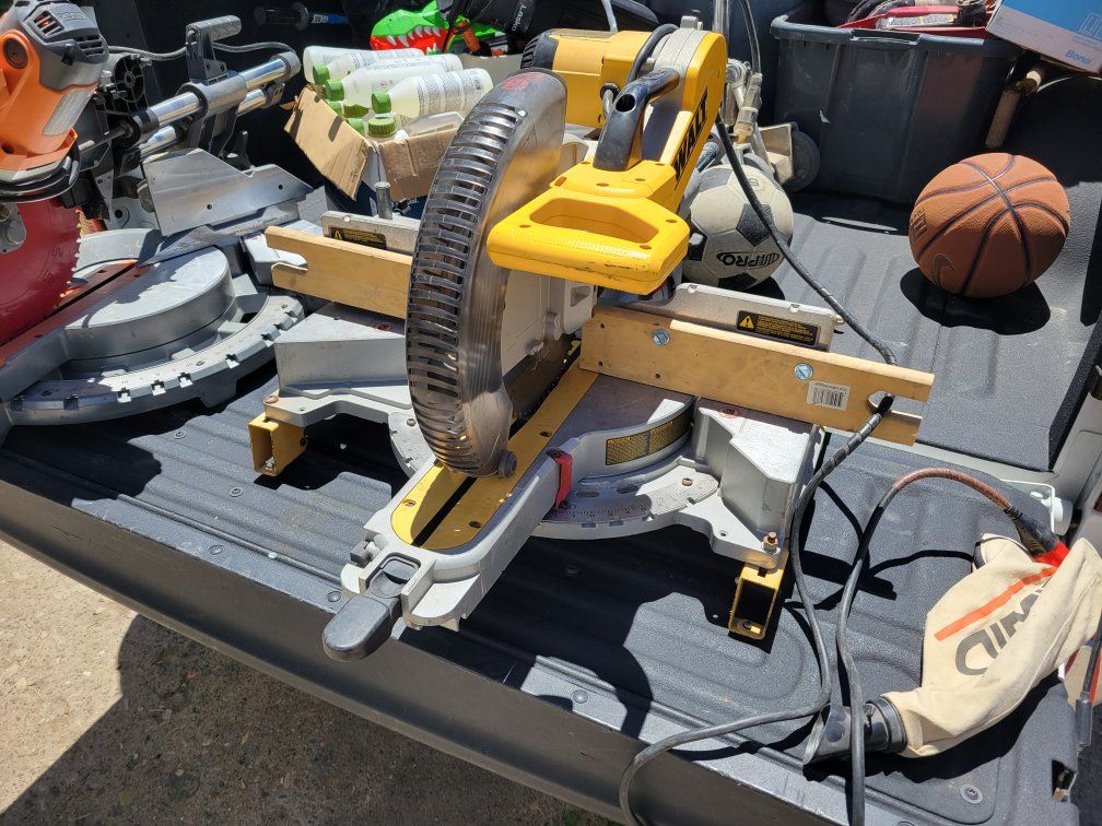 12" miter saw slider