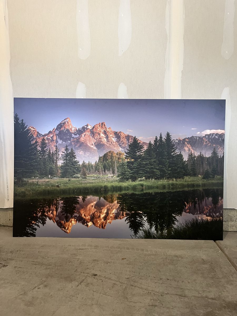 Large Nature Landscape Picture - Modern Dibond