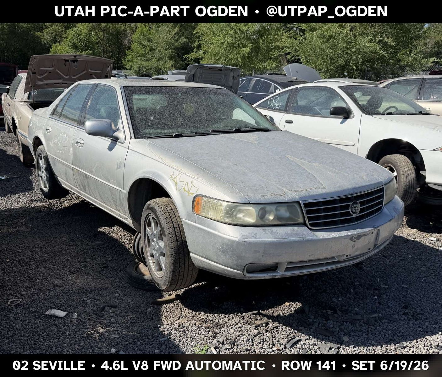 2002 Cadillac Seville Parts - UTPAP Ogden