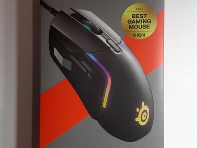 SteelSeries Rival 5 Gaming Mouse with PrismSync RGB Lighting and 9- Programmable Buttons – New