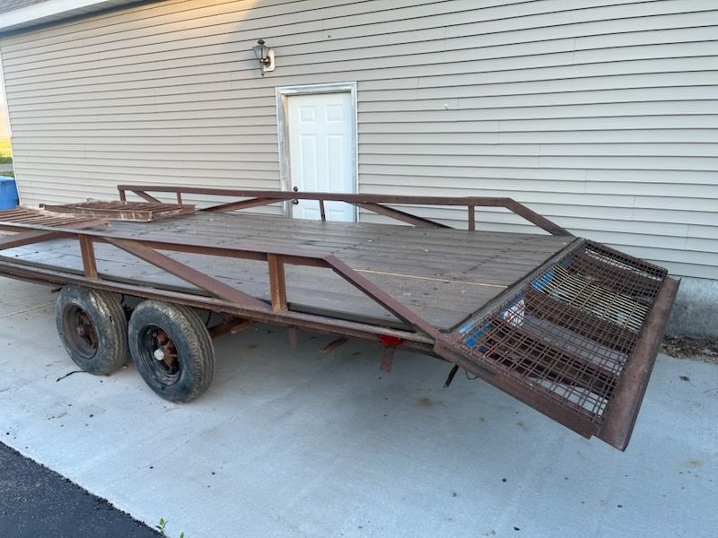 7.5 X 18 Tandam Axle Trailer
