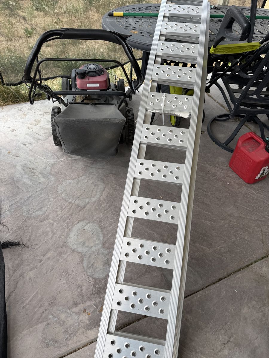 Aluminum ramps 