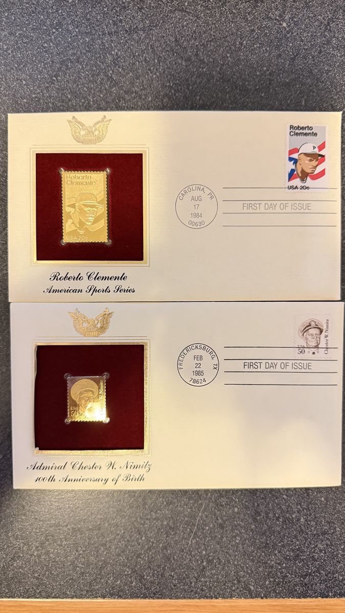 19 - 22kt Gold Stamp Replicas