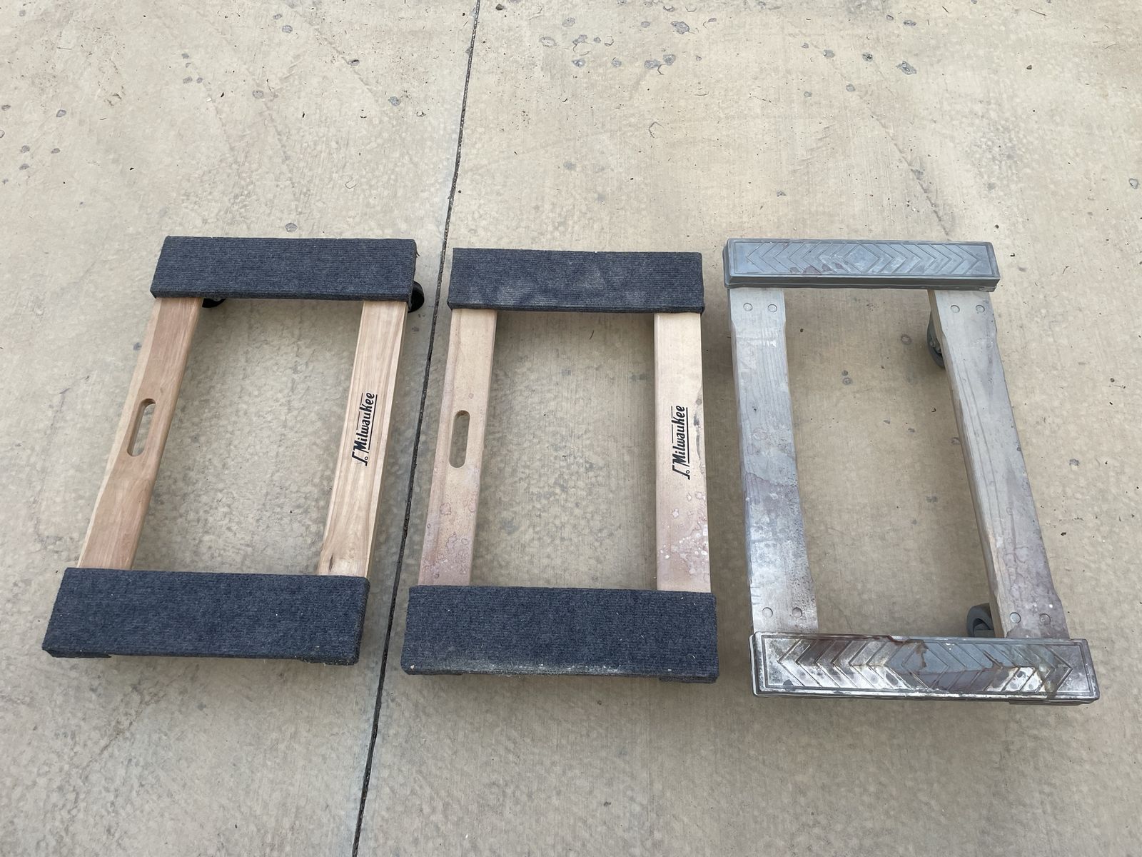 Wooden 4-wheel Moving Dollies