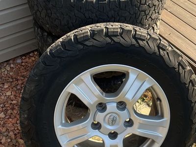 Tundra wheels with tires