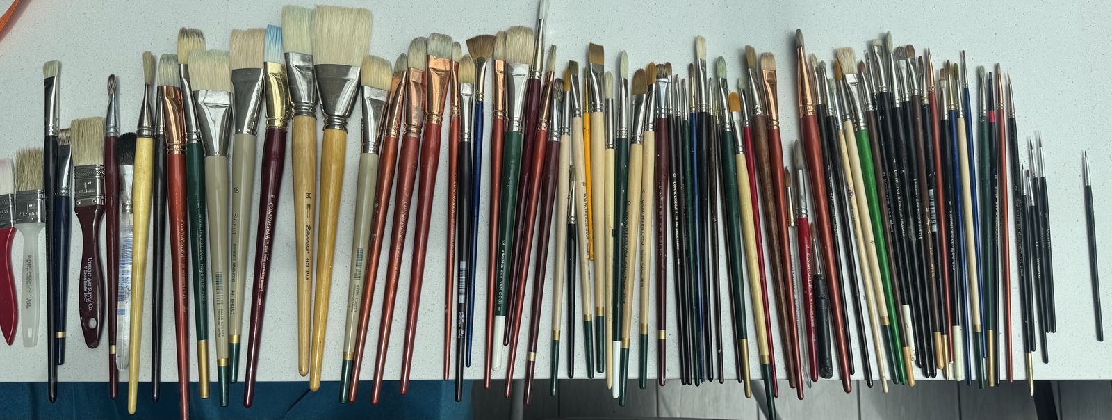 oil brushes