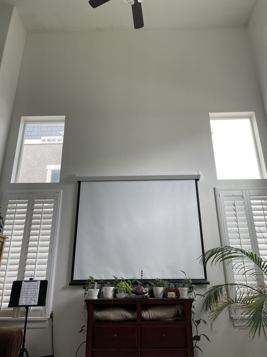 Hanging Retractable Projector