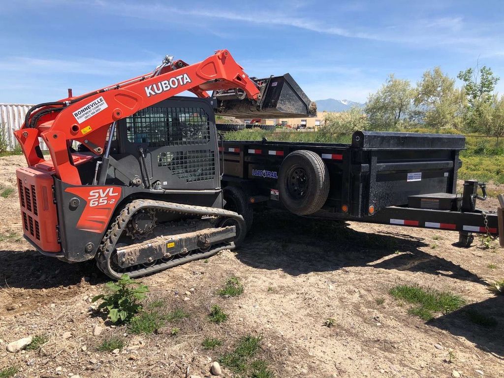 Kubota SVL65 Track Loader + Dump Trailer Combo – Dirt Work Combo that starts just $340