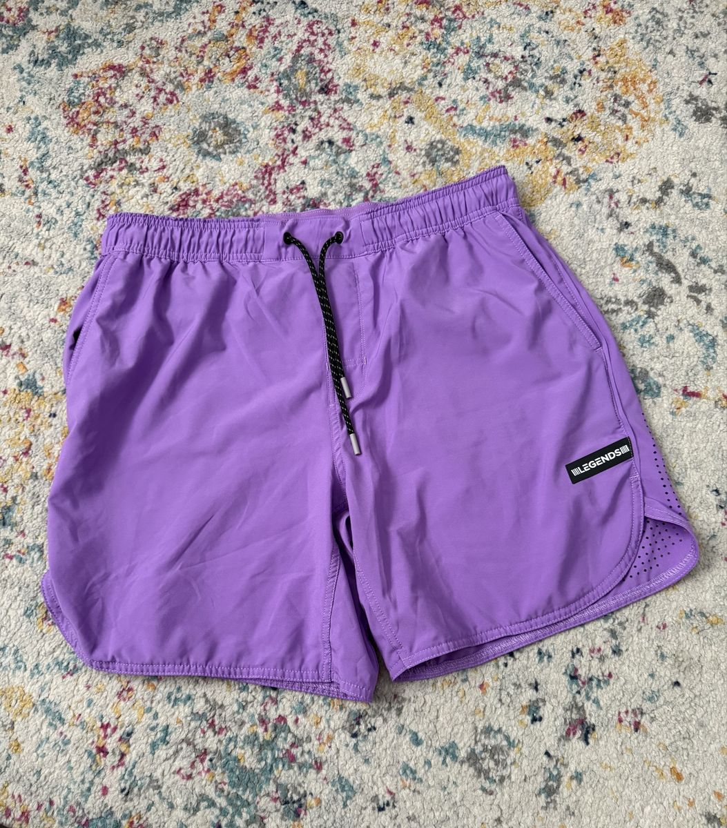 Legends brand mens purple shorts size large