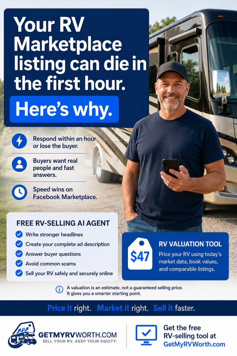 Your RV Marketplace listing can die in the first hour. Here’s why.