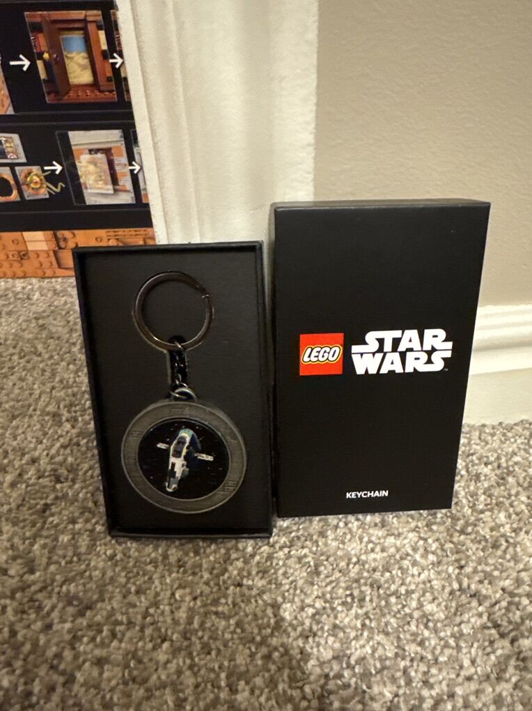 Lego Star Wars Collectible Jango Fett Keychain