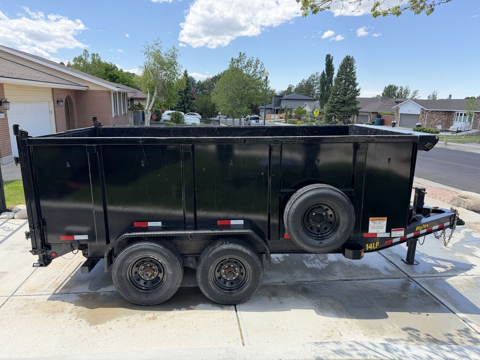 2023 Big Tex 14LP-14 Dump Teailer
