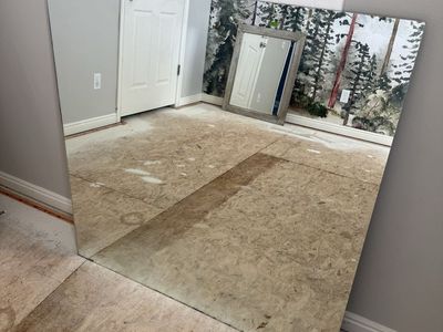 Frameless Bathroom Mirror