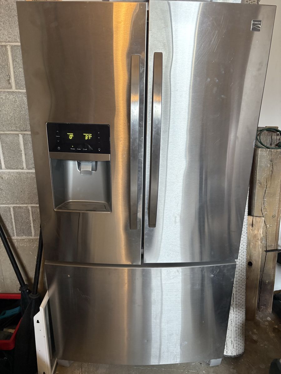 Kenmore Stainless Steel French Door Refrigerator with Bottom Freezer