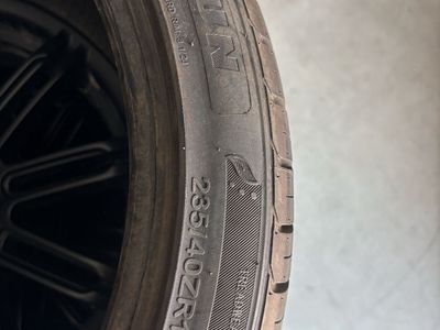 235/40ZR18 95W All-Season Performance Tire, Good Tread, Small Repair