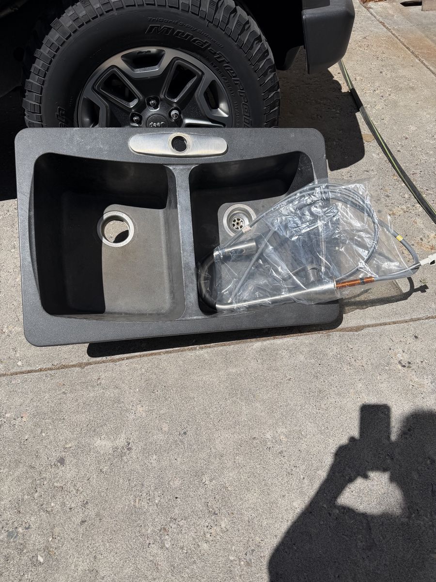 Kitchen Sink and Faucet