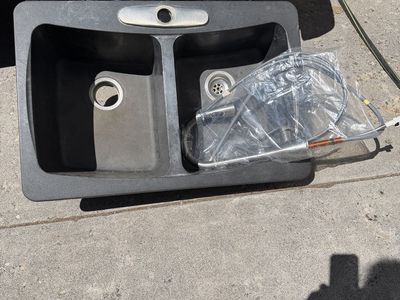 Kitchen Sink and Faucet