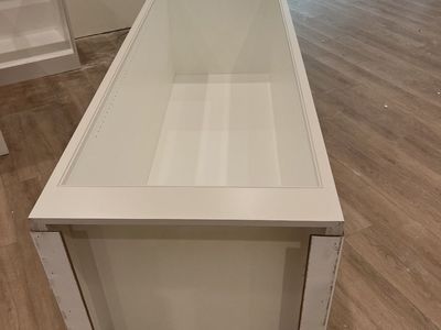 White Built ins