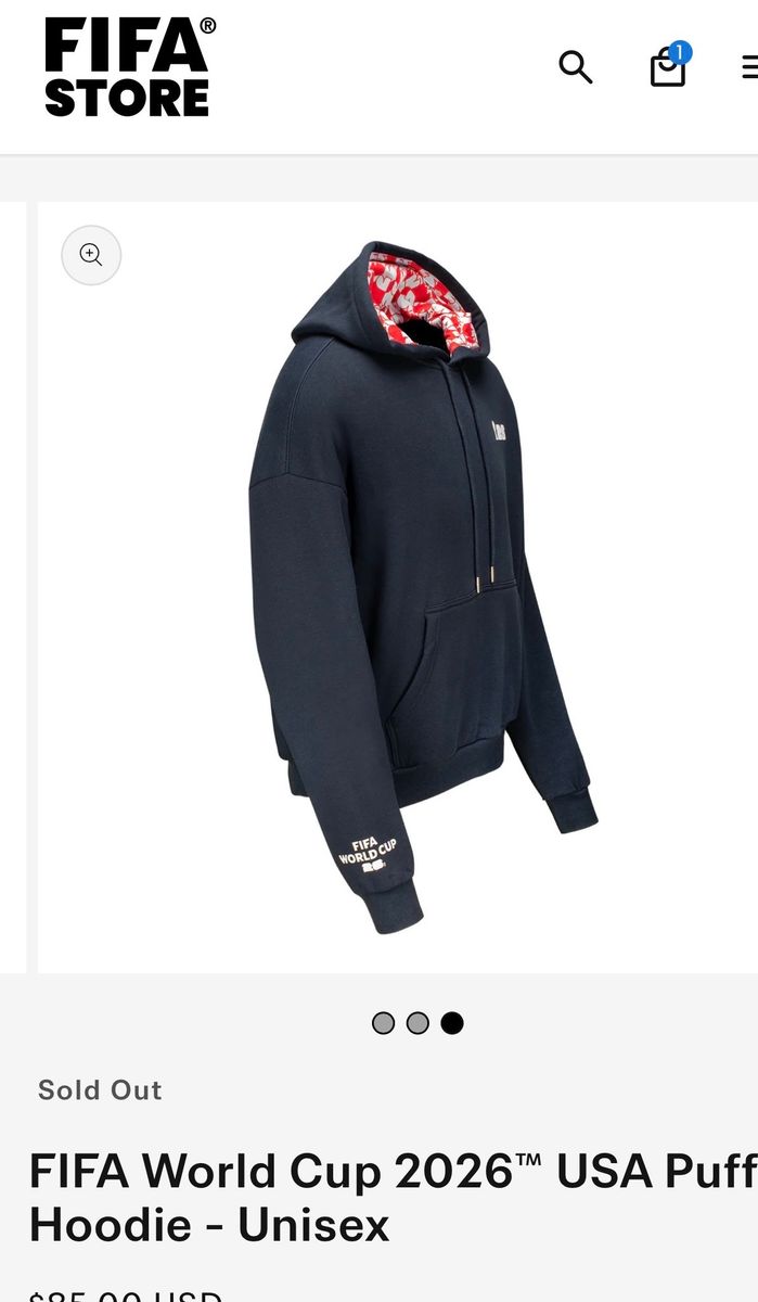 USA fifa soccer hoodie