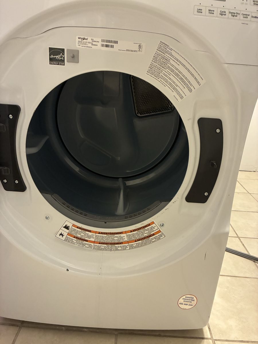 Whirlpool washer and dryer set