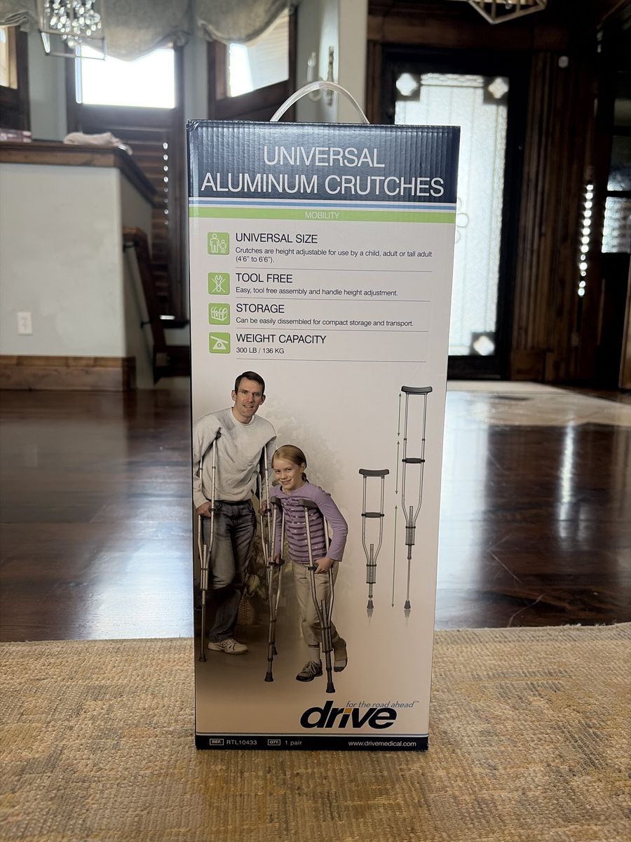 Universal Aluminum Crutches