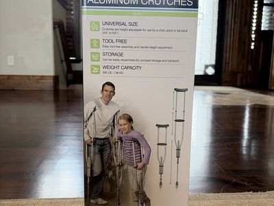 Universal Aluminum Crutches