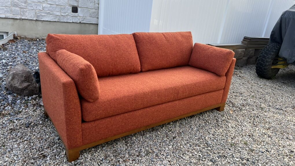New Condition CRATE & BARREL Sleeper Sofa