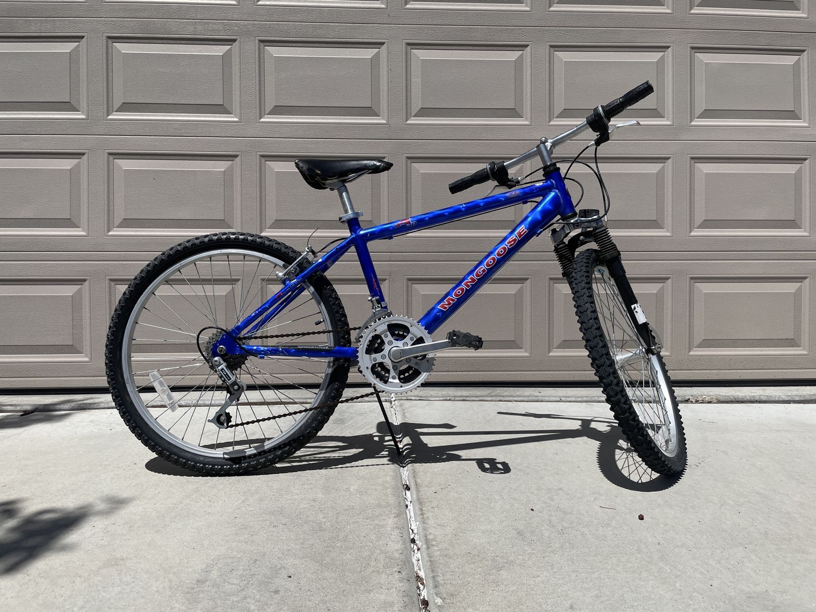 Mongoose 24” Kids Mountain Bike with Suspension Fork
