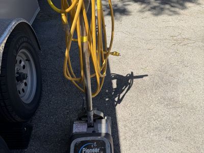 Pioneer Eclipse Floor Buffer Scrubber Machine w/ Pads & Brushes Commercial Grade