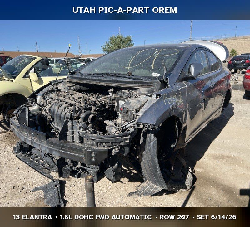 2013 Hyundai Elantra Parts - UTPAP Orem