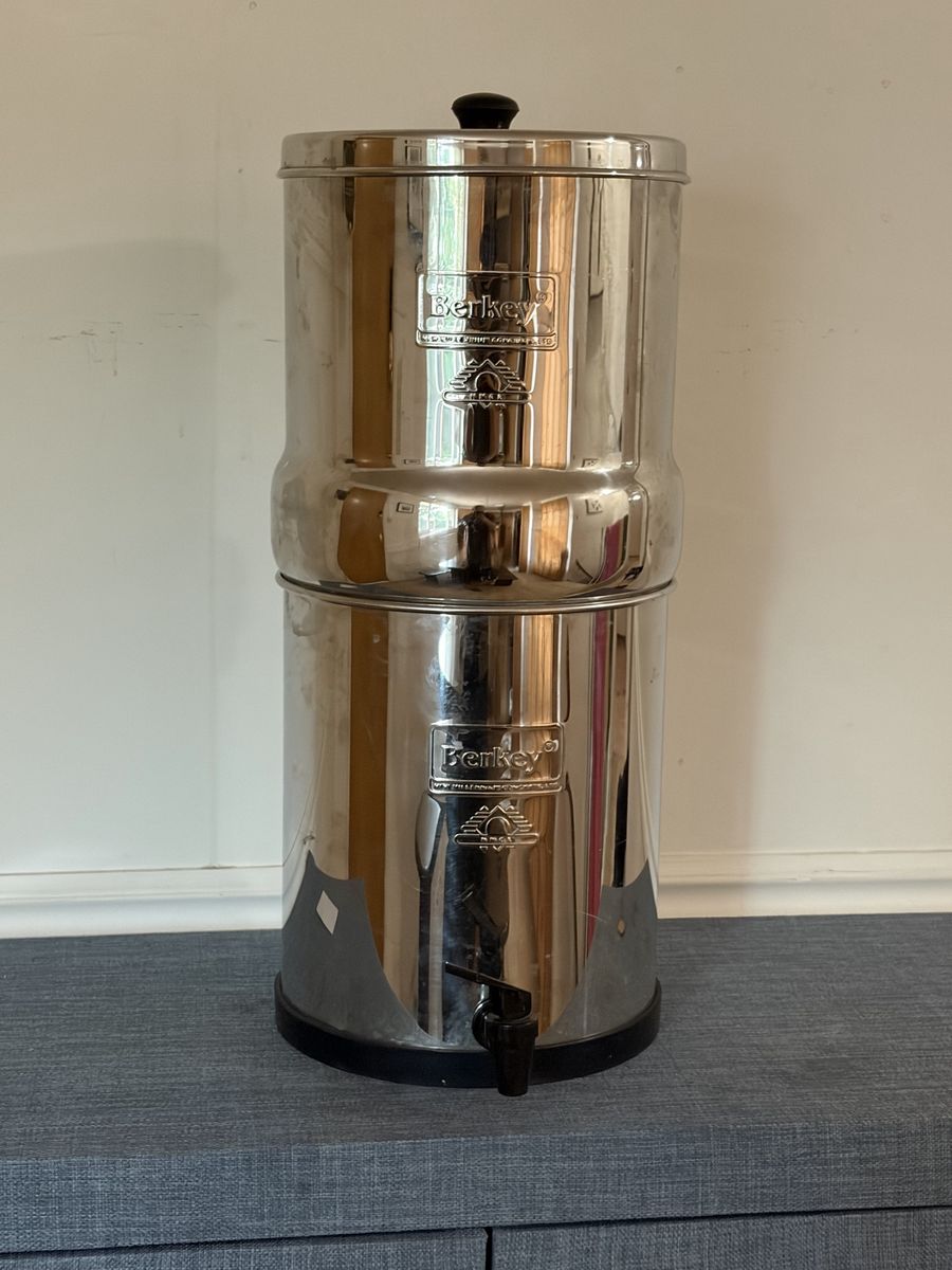 Berkey Stainless Steel Gravity-Fed Water Filter System with Spigot