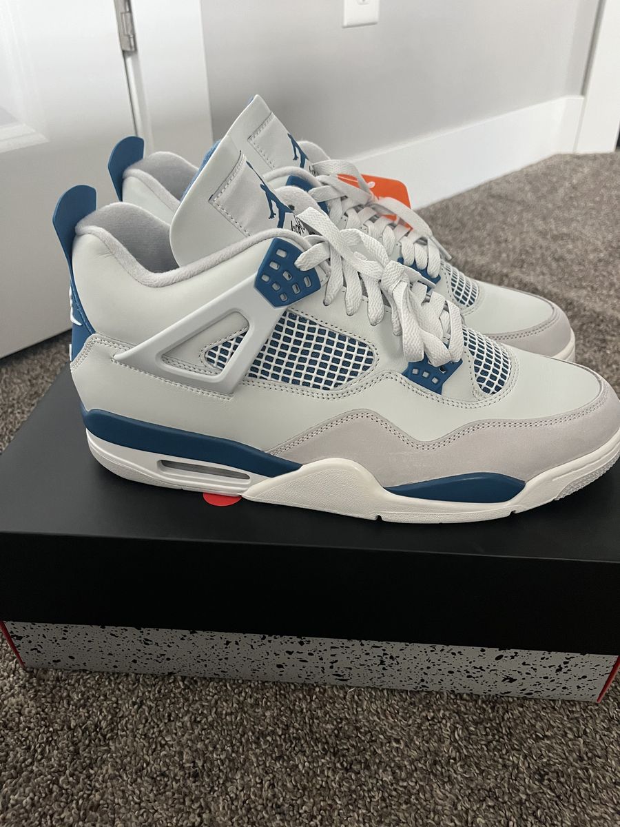 Jordan 4 Retro Military Blue 2024 Mens Size 12