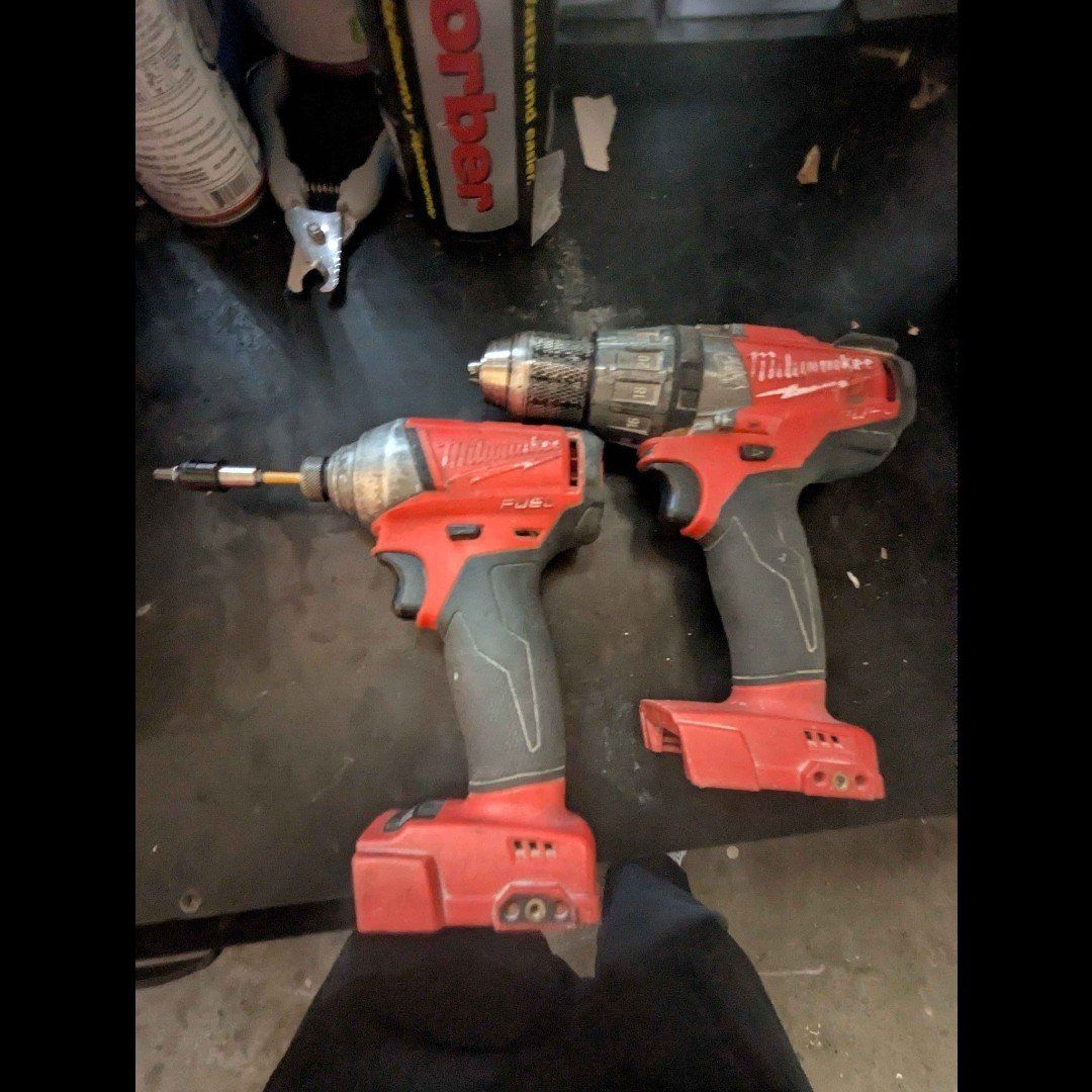 Milwaukee impact drill set tool only