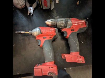 Milwaukee impact drill set tool only