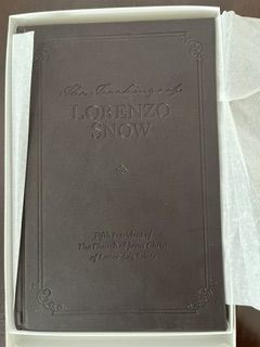 Teachings of Lorenzo Snow (Black, New), $25 OBO