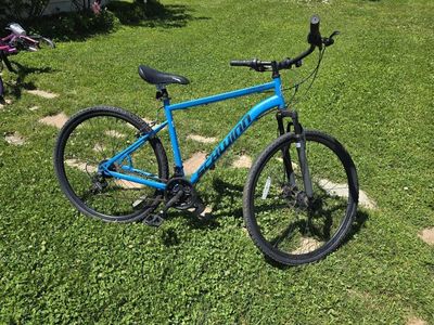 schwinn mountain bike/city cruiser hybrid front disc 700 cc large frame new tires