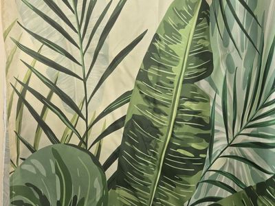 Palm Tree Bathroom Decor Set