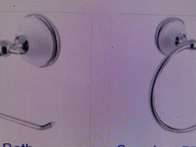 14 Sets Toilet Paper Holder & Towel Ring New