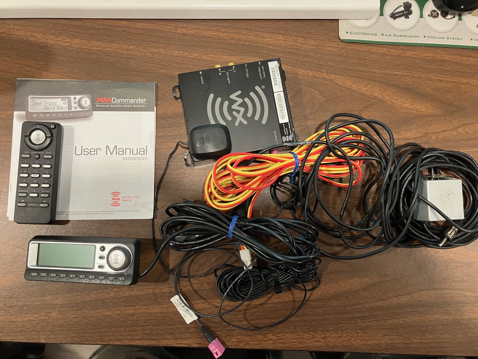 XM Radio Commander Car Or Home Stereo System