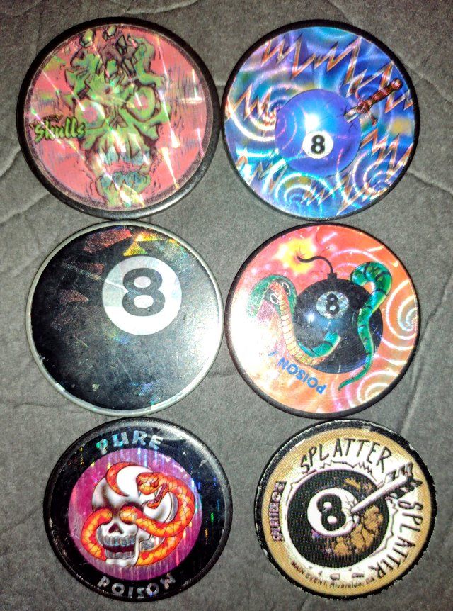 Huge 1990s Pog & Slammer Collection – 500+ Pieces