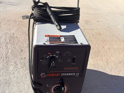 Hobart Stickmate LX AC/DC Stick Welder 235/160 Amp Power Source