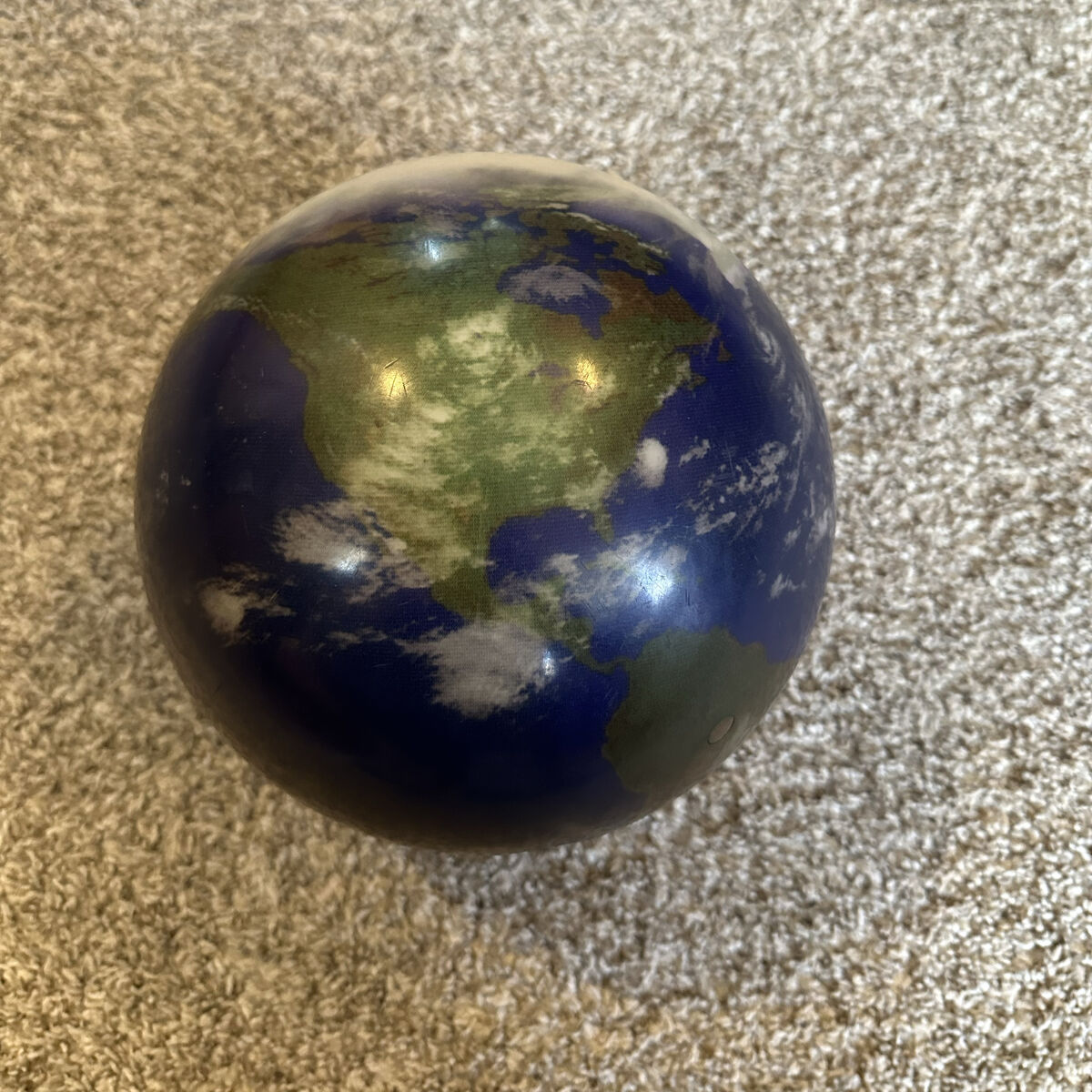 Viz-A-Ball Earth Globe Bowling Ball - 15 lbs