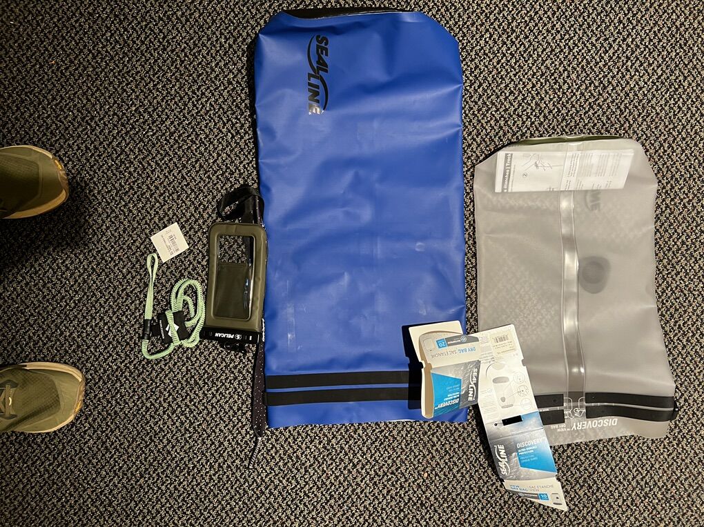 New Dry Bags for Kayaking Rafting Water Sports