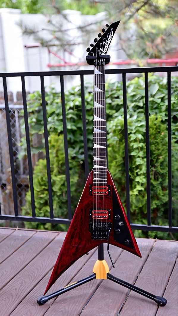Jackson RR3 Pro Japan Crimson Swirl w/upgrades