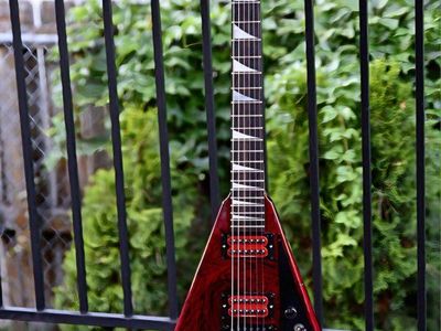 Jackson RR3 Pro Japan Crimson Swirl w/upgrades