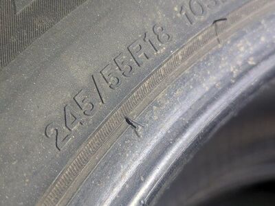 (2) Firestone Firehawk GT 245/55R18