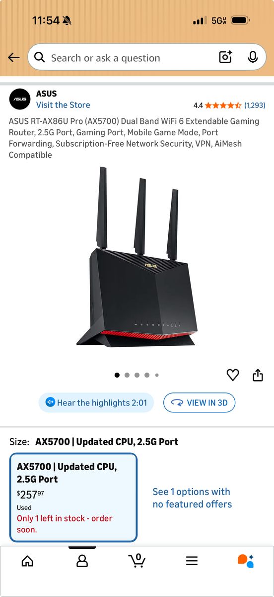 ASUS Wifi Router